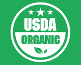USDA Organic Certificate